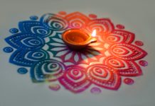 लोक साहित्य में प्रकृति वर्णन की शिष्ट साहित्य से तुलना red heart shaped ornament on white and blue paisley textile